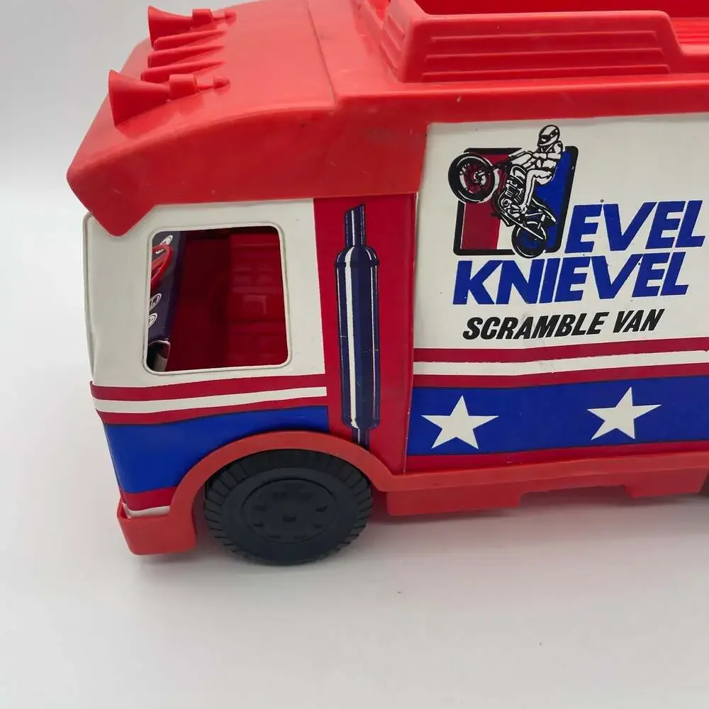 Vintage 1973‎ Evel Knievel Scramble Van Toy by Ideal